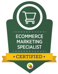 e-commerce marketing certified badge